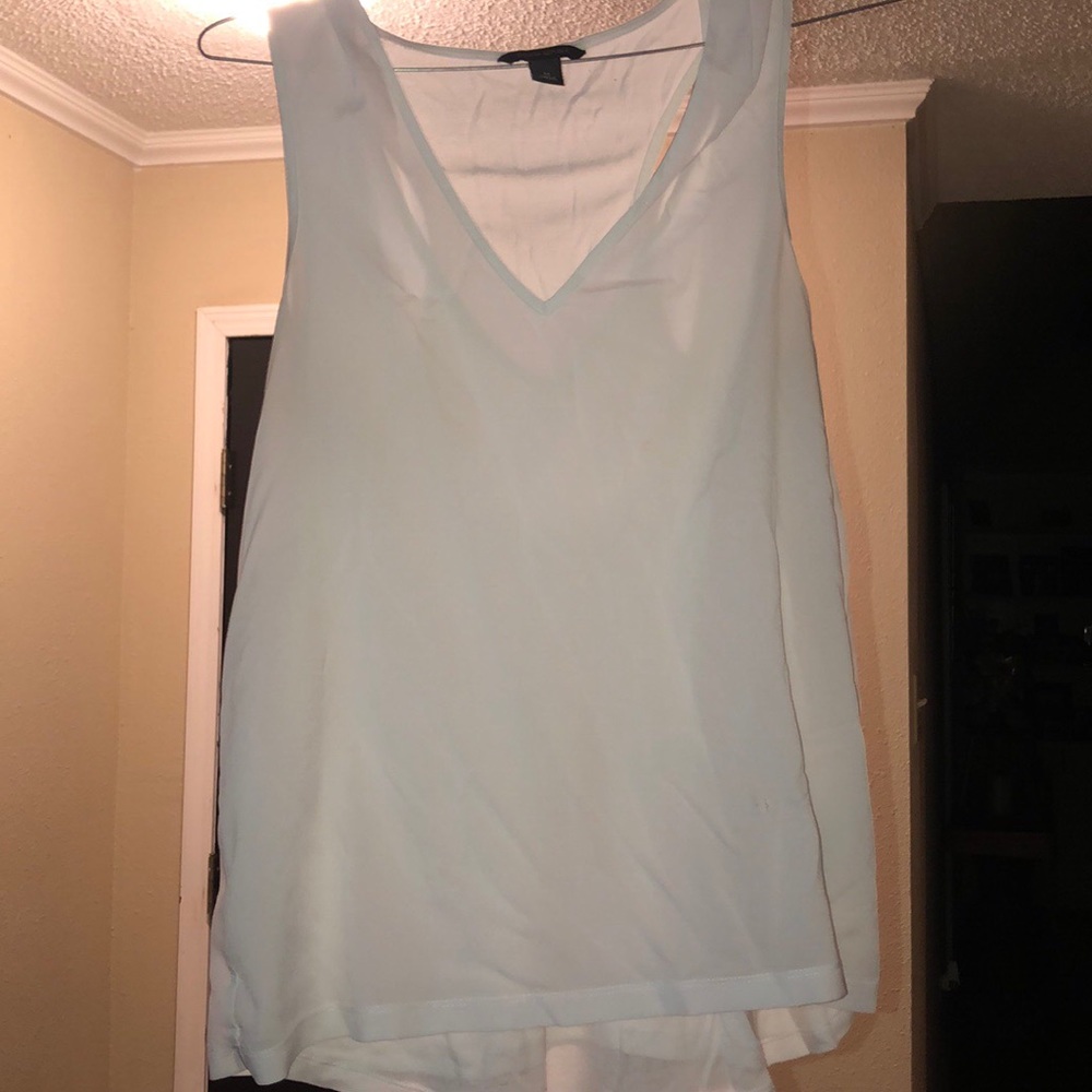 A white Bananna Republican tank top